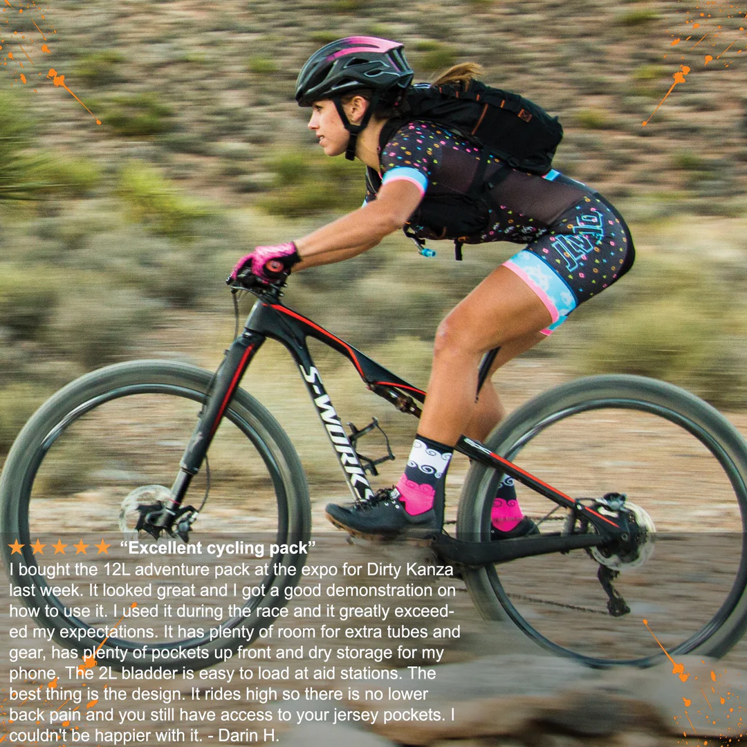 Adventure Pack, 12L 3.0 TPH: Ideal for ultra running, hiking, and MTB (Coyote Brown)