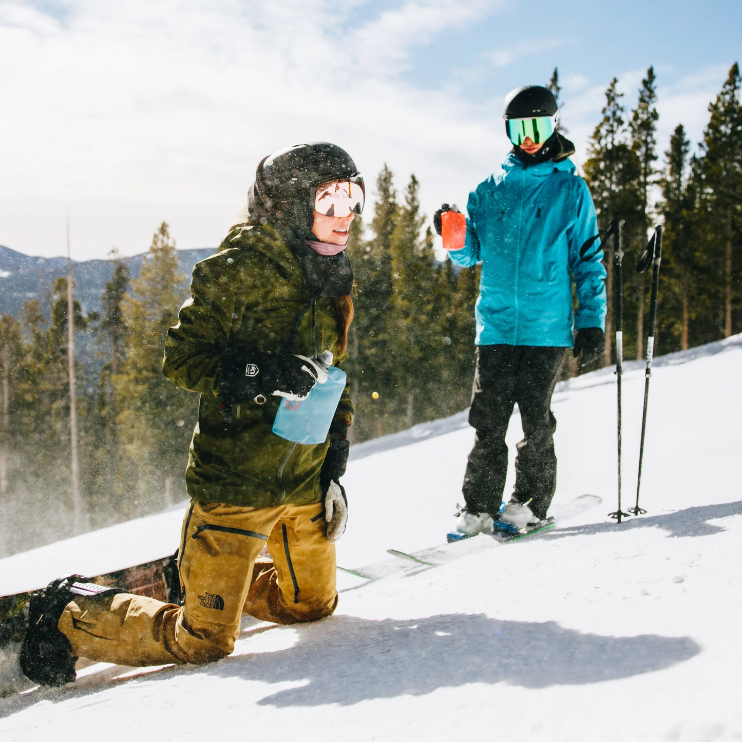 Stow™ 500ml POCKET-SIZE HYDRATION - Redwood