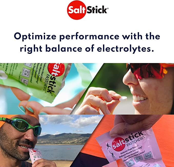SaltStick Fastchews, Electrolyte Pills 10 Tablets, Peach