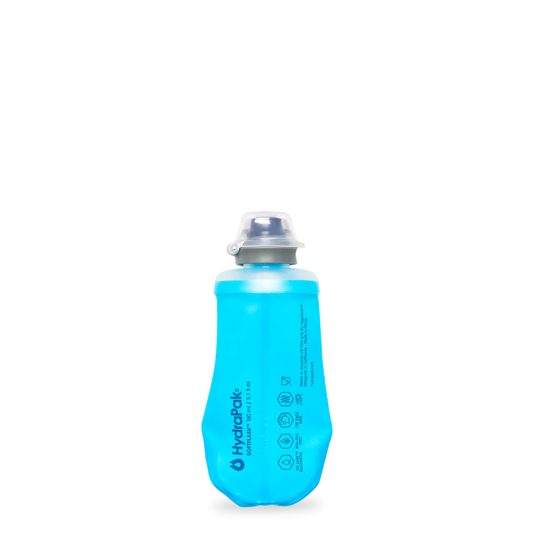 SoftFlask™ 150 ML REUSABLE ENERGY GEL FLASK w/ FLIP CAP