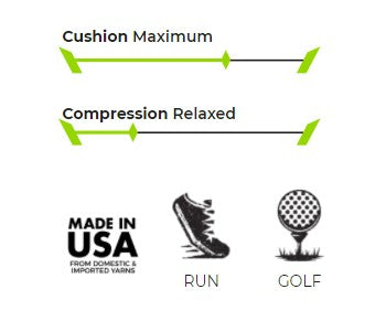 SWIFTWICK Socks  MAXUS - ZERO / NO SHOW - TAB WATERFALL BLUE - Large