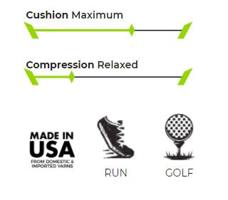 SWIFTWICK Socks  MAXUS - ZERO / NO SHOW - TAB BLUE WAVE - Medium