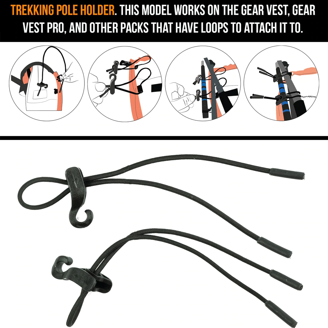 Multi Use Trekking Pole Holder