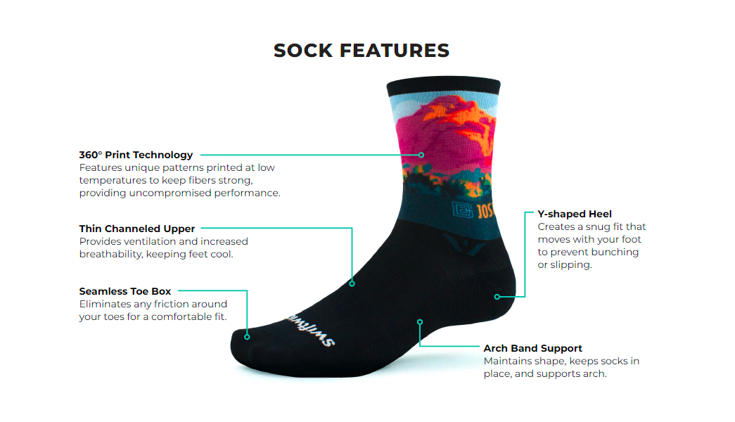 SWIFTWICK Socks - VISION SIX IMPRESSION FREEDIVE - Extra Large