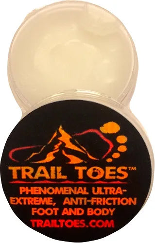 Trail Toes Foot and Body Cream 12 Gram Refillable Jar