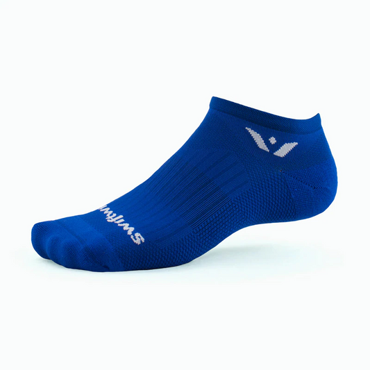 SWIFTWICK Socks ASPIRE - ZERO / NO SHOW - COBALT BLUE - Small