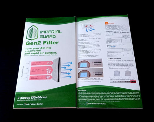 Filter AC PM0.3 - Imperial Guard Gen2 Air Filter (30x60 cm) - Isi 2