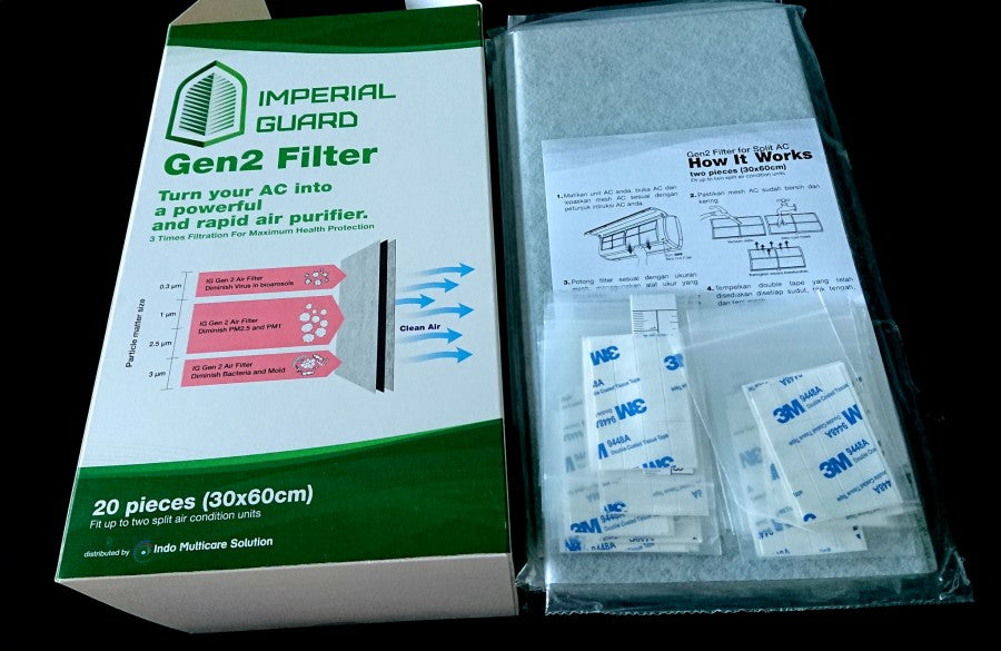 Filter AC PM0.3 - Imperial Guard Gen2 Air Filter (30x60 cm) - Isi 20