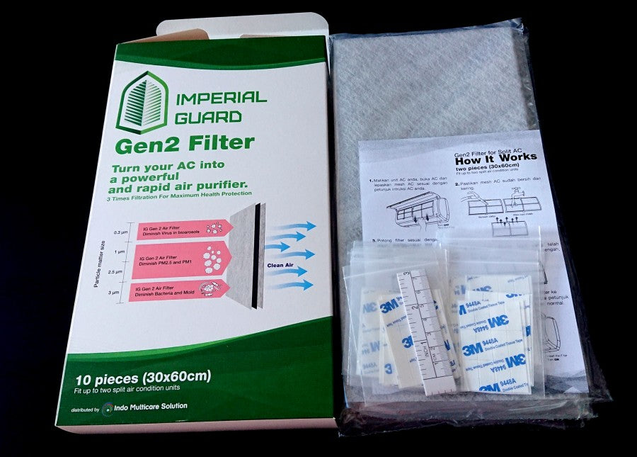 Filter AC PM0.3 - Imperial Guard Gen2 Air Filter (30x60 cm) - Isi 10