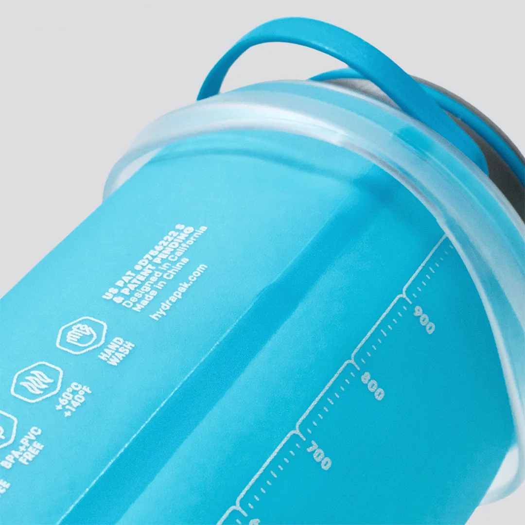 Stash™ 1L COMPRESSIBLE ON-THE-GO HYDRATION - Malibu Blue