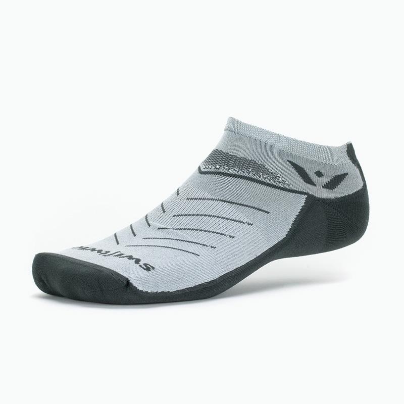 SWIFTWICK Socks - VIBE ZERO GRAY - Small